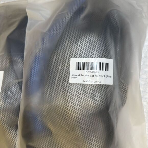 Snorkel Blue Dry Kids 1 Tempered Glass Scuba Diving Mask Toy Swim Goggle Youth O - Picture 3 of 8